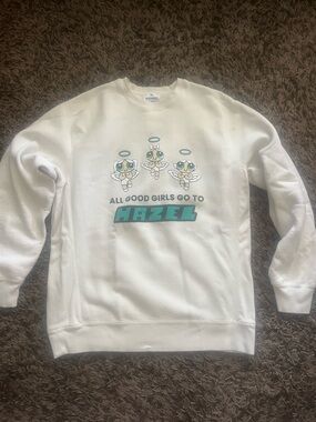 Hazel Graphic power puff girls Crewneck Sweatshirt